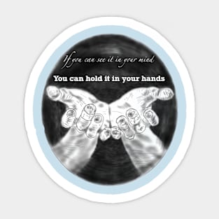 If you can hold it in your mind Sticker